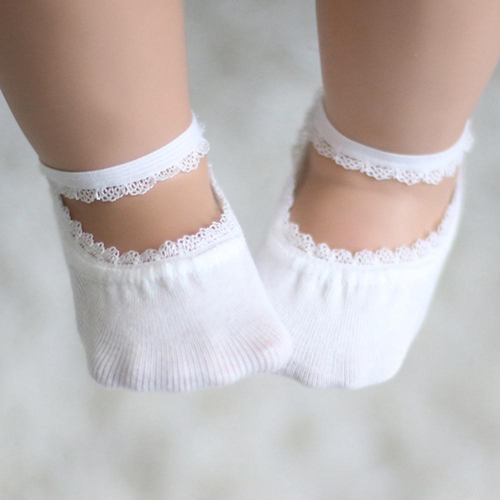 1-8 Years Old Baby Socks No Show Lace Inside Cute Toddler Socks for Boys Girls Kids Non Slip Soft Cotton Short Socks Gift