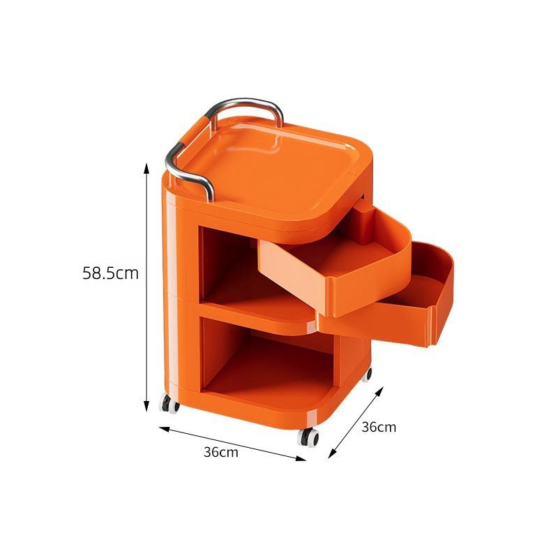 Многофункциональная бытовая тележка для хранения, поворотная тележка с универсальными колесами и различными размерами на выбор