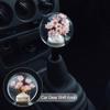 Креативная ручка переключения передач автомобиля, ручка переключения передач, прозрачный кристалл, цветок, ручная 54 мм, цветок, ручка переключения передач, автомобильные аксессуары, декор