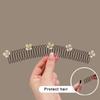 U-образный фиксатор для отделки волос, волнистая расческа, U-образная заколка для волос, металлическая проволока, расческа для волос, мини-держатель для челки, инструмент для укладки, невидимая прическа, аксессуары для волос