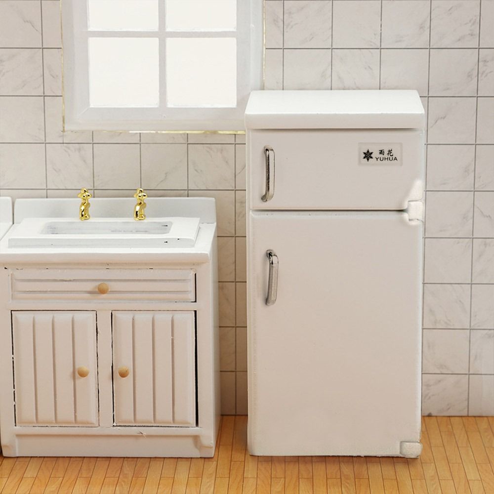 Multicolor Fridge Model Plastic Blyth Doll Fridge Miniature Doll House Fridge  Doll House