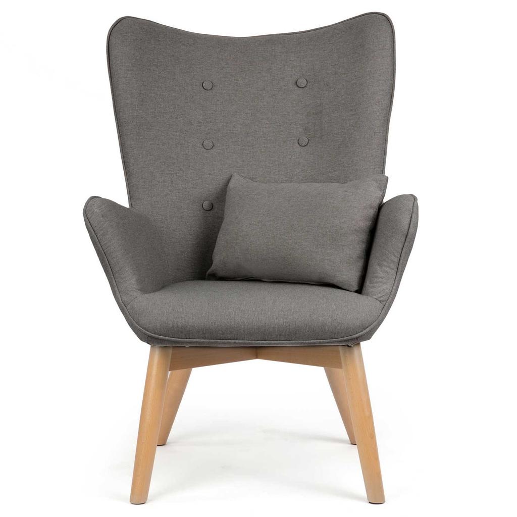 Sofotel Norse Wingback Armchair With Ottoman