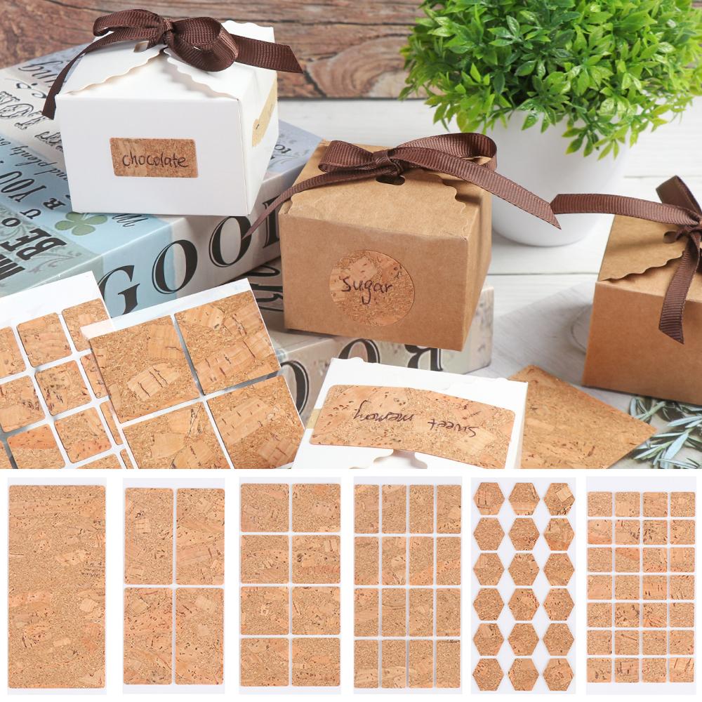 Waterproof Biscuit Bags Jars Marker Classification Label Bottle Tags Wooden Labels Sticker