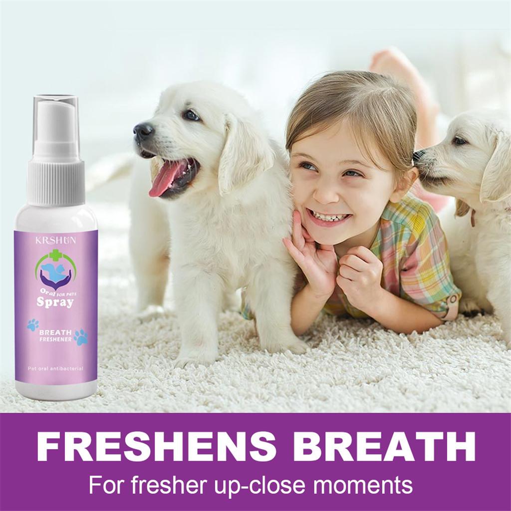 10мл/30мл/50мл Спрей для питомцев Собака Дыхание Освежитель рта Антибактериальный