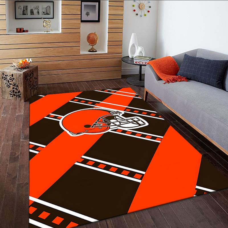 Cincinnati Browns Legacy Carpet, Kitchen Rugs, Yoga Mat, Non-Slip Mats, Rug for Bathroom, Living Room bedroom, Camping Rugs Christmas Gift