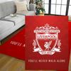 Never Walk Alone: Liverpool Fc Pride Area Rug Design for Living Rooms Decorate room Outdoor Game Room Anti-slip Rug Decorate Offices
