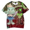 Аниме-футболка Dandy's World с коротким рукавом, повседневная, новая, женская, мужская, костюм для косплея, модная, красочная с принтом, удобная футболка