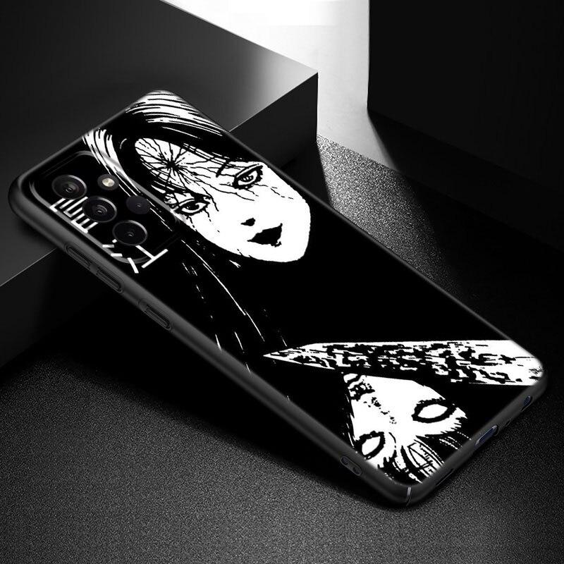 Чехол для футболки с изображением комиксов ужасов junji ito Tomie для Samsung A21 A30 A50 A52 S A13 A22 A32 4G A23 A33 A53 A73 5G A12 A31 A51 A70 A71 A72