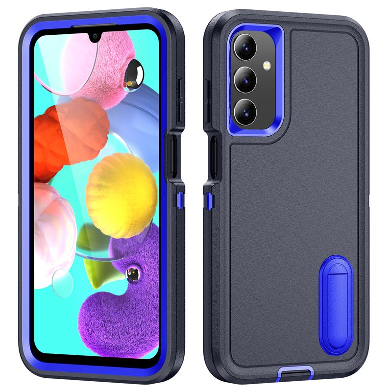 Чехол-броня 3 в 1 для защиты телефона Samsung Galaxy A16 A06 A15 A14 A54 A26 A36 A56 A17 A27 A37 5G Пластиковая рамка ТПУ чехол