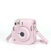 Чехол для камеры Instax Mini 12, мягкий защитный чехол из искусственной кожи, дорожная сумка для пленочной камеры Fujifilm, сумка с плечевым ремнем