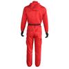 Children's Long Sleeved Solid Color Red Jumpsuit Cosplay Clothing