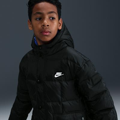 Nike Kids Down Jackets Hooded Non detachable Moderate Hooded