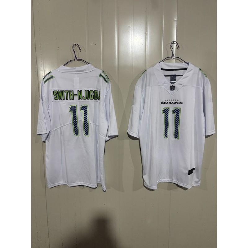 NFL Seattle Seahawks 2nd Gen Football Jersey Super Bowl Patch Sports Uniform