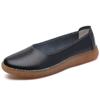 Women Moccasins Penny Loafers Casual White Nurse Footwear Peas Soft Flats Black Driving Walking Shoes for Women
