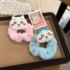 ckw Plush Hair Scrunchie Cute Usagi Hachiware chii Cartoon Hair Tie Kawaii Elastic Hair Accessory