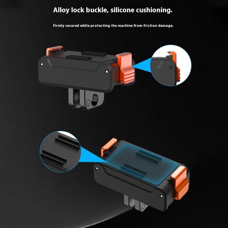 Universal Camera Mounting Base Tool Easy Quick Detach Camera Base Travel Photography Gear for Action 5pro/4 Use