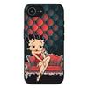 Мягкий чехол для телефона Apple iPhone 17 16 14 15 Pro Max Plus 15+ 16E XR ProMax Air Case B-Bettys Мультяшный B-Boops Аниме Чехол