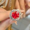 Sace Gems Классическое кольцо из медного сплава с цирконом, женские ювелирные изделия, свадебный подарок для вечеринки