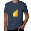 New Power Bi Logo (Or Icon) Tshirt Antifade Casual Tee Shirt