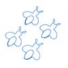 80Pcs Bee Shaped Paper Clips Iron Multifunctional Cute Paperclips for Scrapbooks Calendars Files