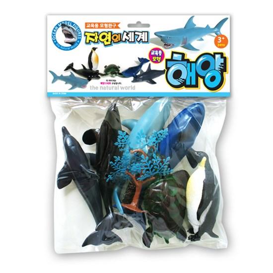 Мировое распространение World of Nature Marine E Animal Figure 7p, 1 набор, популярные игрушки в Корее