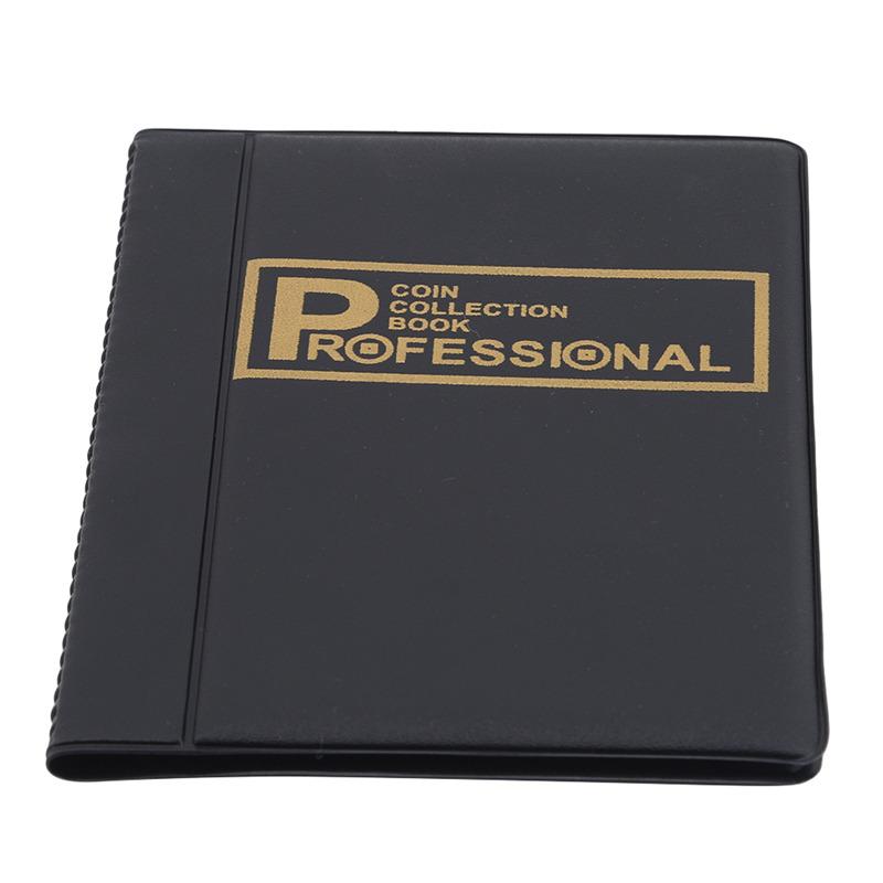 480/120 Книга для хранения монет, коллекция памятных монет, альбом, держатели для коллекции, папка-держатель для многоцветных пустых монет