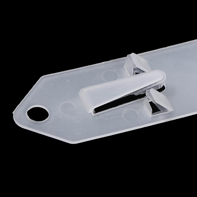 Supermarket Hanging Strip 12 Hanging Plastic Food Transparent Hook Environmental