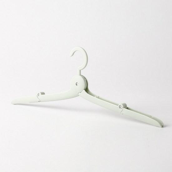 Clothes Hanger Durable Foldable Travel Hanger Space-Saving Windproof Non-Slip Drying Rack for Home Hotel