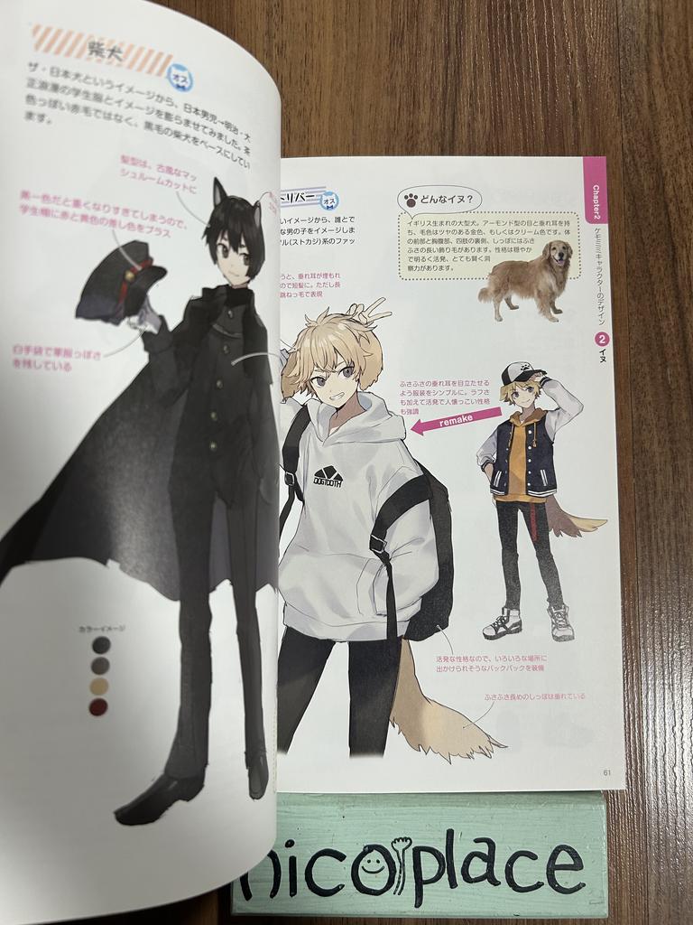 Kemomimi Character Design Book illustration book Japan