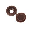 200pcs M5 Size Hinged Screw Caps Hinged Flip Cover Self Tapping Screw Caps Screw Cap Covers  Closet