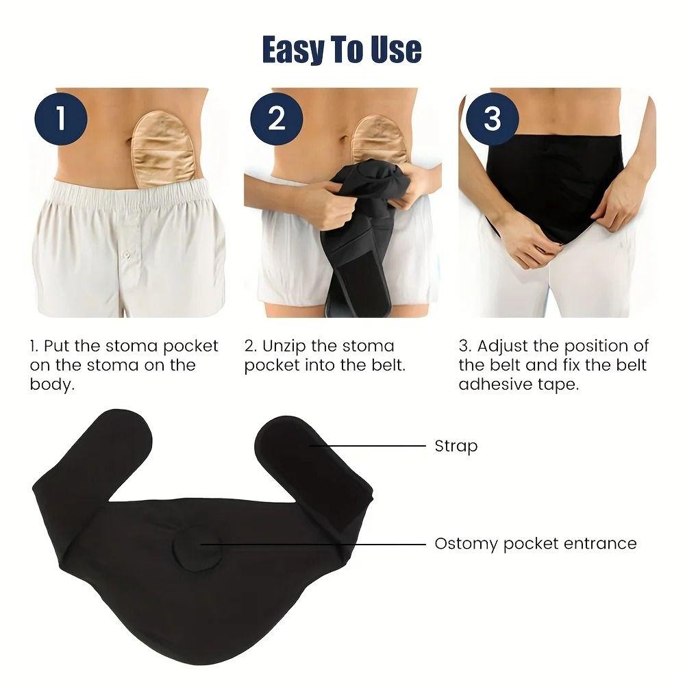 High Flexibility Ostomy Bag Cover Soft Breathable Ostomy Pouch Protector  Ostomy Care