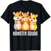 Милый дизайн хомяка для мужчин, женщин, детей, футболка для любителей животных и хомяков
