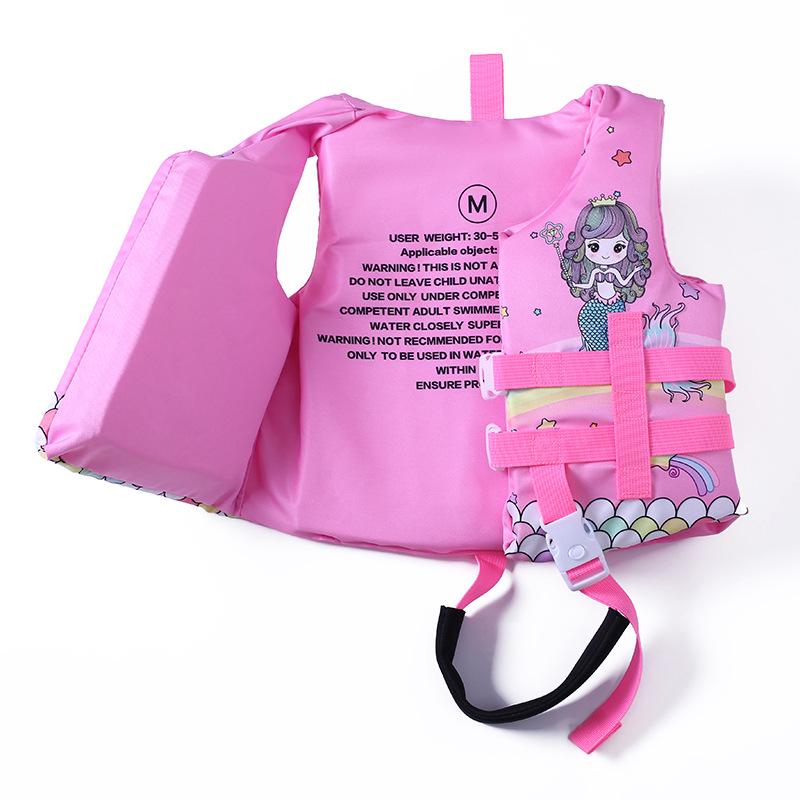 Детский спасательный жилет из пеноматериала с высокой плавучестью, идеально подходит для обучения плаванию