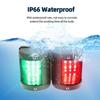 12V/24V LED Navigation Signal Light IP66 Waterproof Warning Lamp Sea Sailing Running Lights for Marine Boat Yacht Accessories