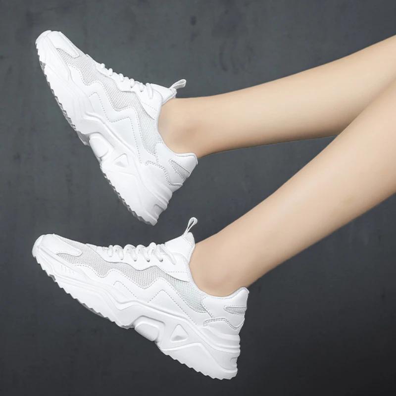 Модные женские кроссовки большого размера 42, летние кроссовки, дышащие, легкие, теннисные, мужские, повседневные, мужские, кроссовки для бега, мужские, Zapatos