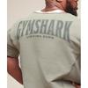 Gymshark Футболка HeriTage Washed, цвет сливово-коричневый A4a9h nc1T