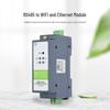 Weixue Rail Serial Server: RS485 to WiFi/Ethernet Modbus MQTT Gateway