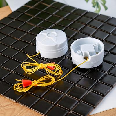 3 шт. 250 В 6 А потолочный вентилятор лампа настенный светильник тяговая цепь шнур выключатель с тяговой веревкой