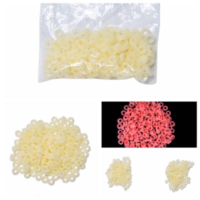 2000 шт. резиновых лент для приманок на мотыля от 3 до 10 мм, рыболовная резинка