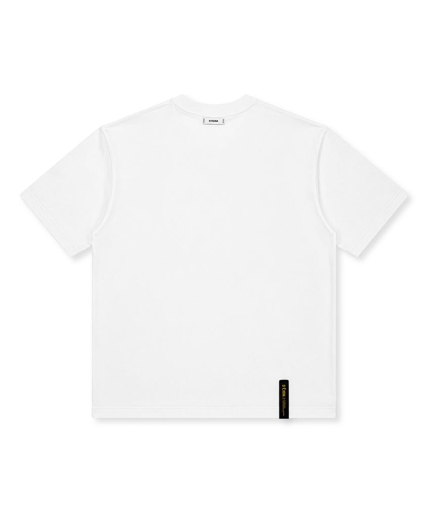 STIGMA Ml Washed T-Shirts White