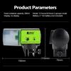 1Pcs ABS Automatic Fish Feeder Black Green Fish Bowl Feeder  for Goldfish Aquarium Feeding