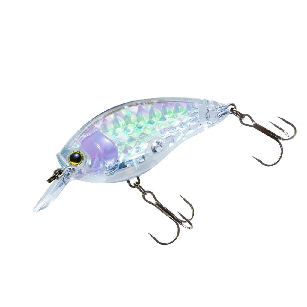 YO-ZURI 3DR-X Crank SR Floating Bass Fishing Lure 50mm 8g Clear Color Crankbait with 3D Prism Scale