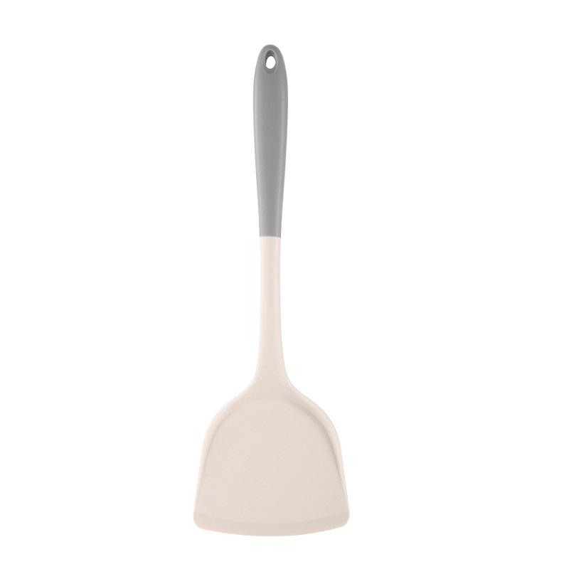 Heat-Resistant Silicone Spatula and Soup Ladle Set – Non-Stick, Food-Grade, Anti-Scald Kitchen Utensils