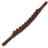 Solid Wooden Gua Sha Tool with Beads for Deep Tissue Relief Body Massager Smooth Massage Stick for Relaxation And Stress Relief