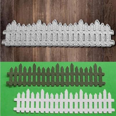 Металлические вырубные формы для забора DIY Скрапбукинг Тиснение Бумага Фотоальбом Поделки Шаблоны Формы Трафареты