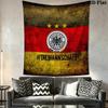 Deutscher Fußball-Bund Wall Tapestry Aesthetic Wall Hanging Printed Fabric Blanket Decorative Tapestries for Bedroom Living Room Home Decor