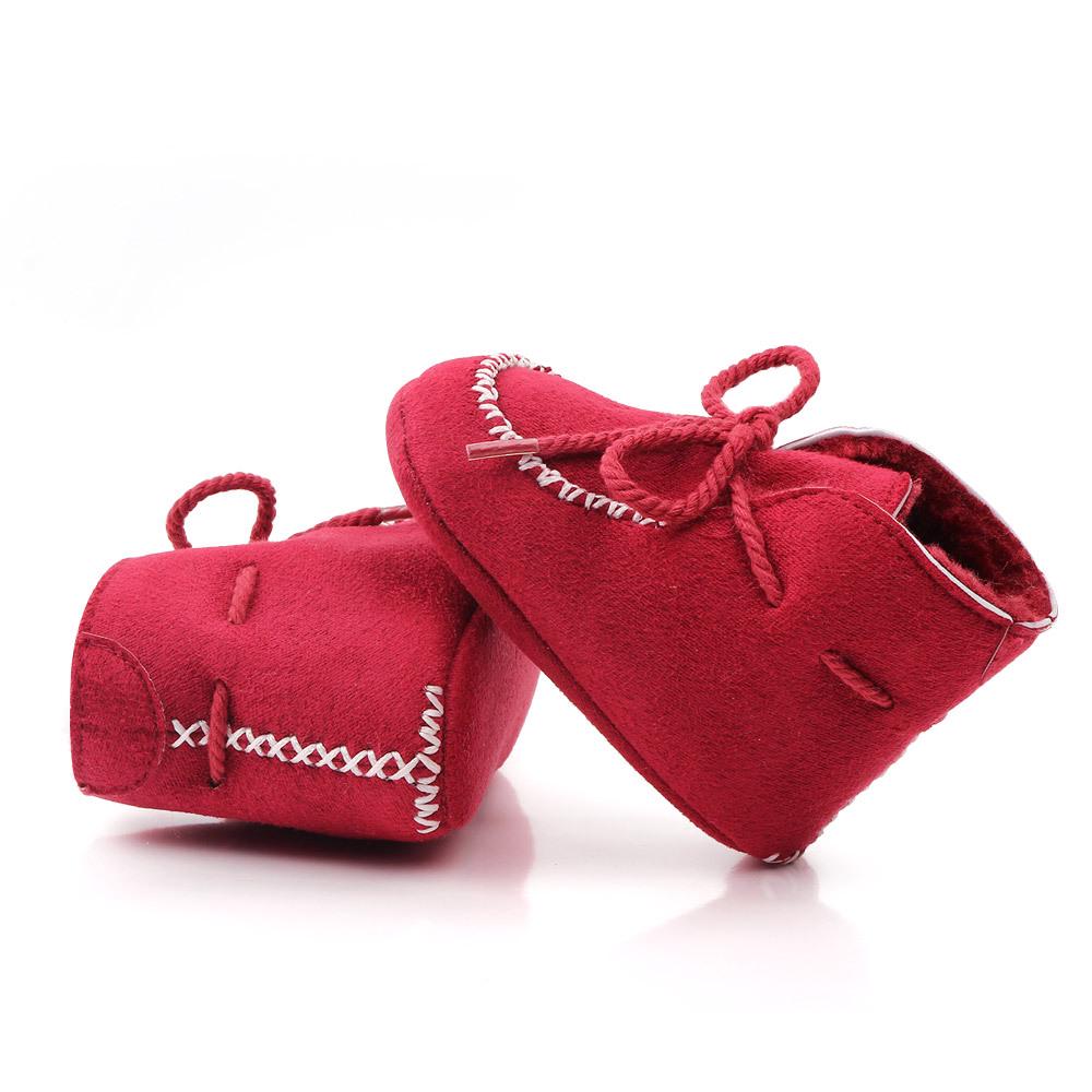 Winter Baby Cotton Boots with Velvet Lining for Beginners - Infant Snow Shoes 2245