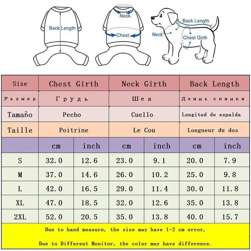 Одежда для собак для маленьких и средних собак, комбинезон, зимние теплые костюмы для щенков, французский бульдог, Чихуахуа, Йорки, пальто, одежда для домашних животных