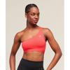 Асимметричный спортивный бюстгальтер кораллово-красный B3c9h Rb0y