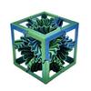 3D-печатный куб с шестернями, снятие тревоги и стресса, вращающийся шестеренчатый квадратный блок, дорожная портативная вращающаяся шестеренчатая кубическая сенсорная игрушка